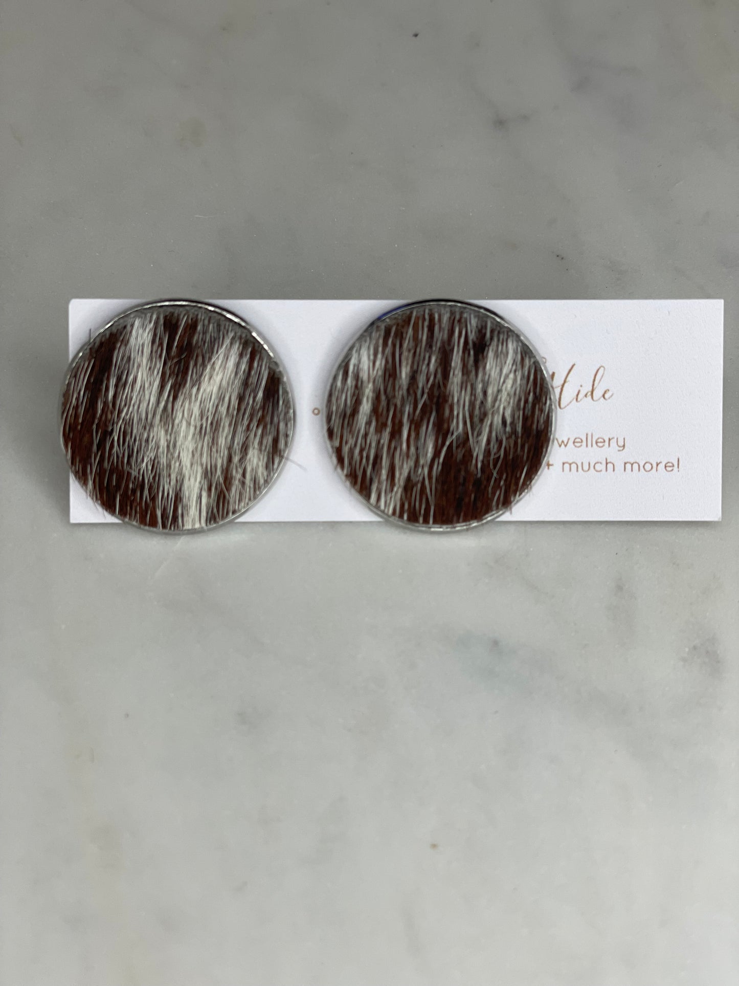 25mm stud earring