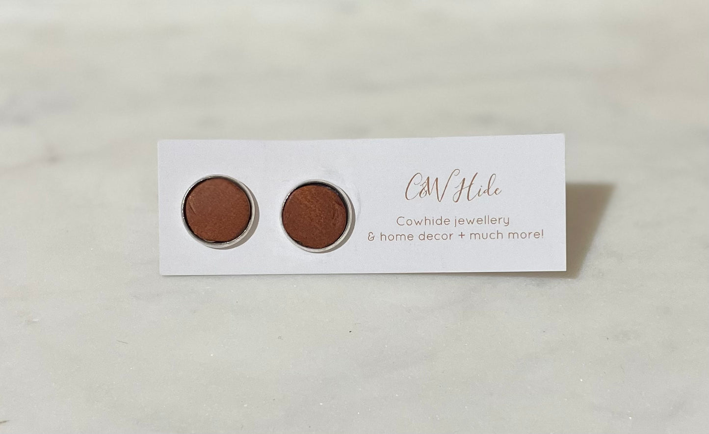 12mm Leather Stud