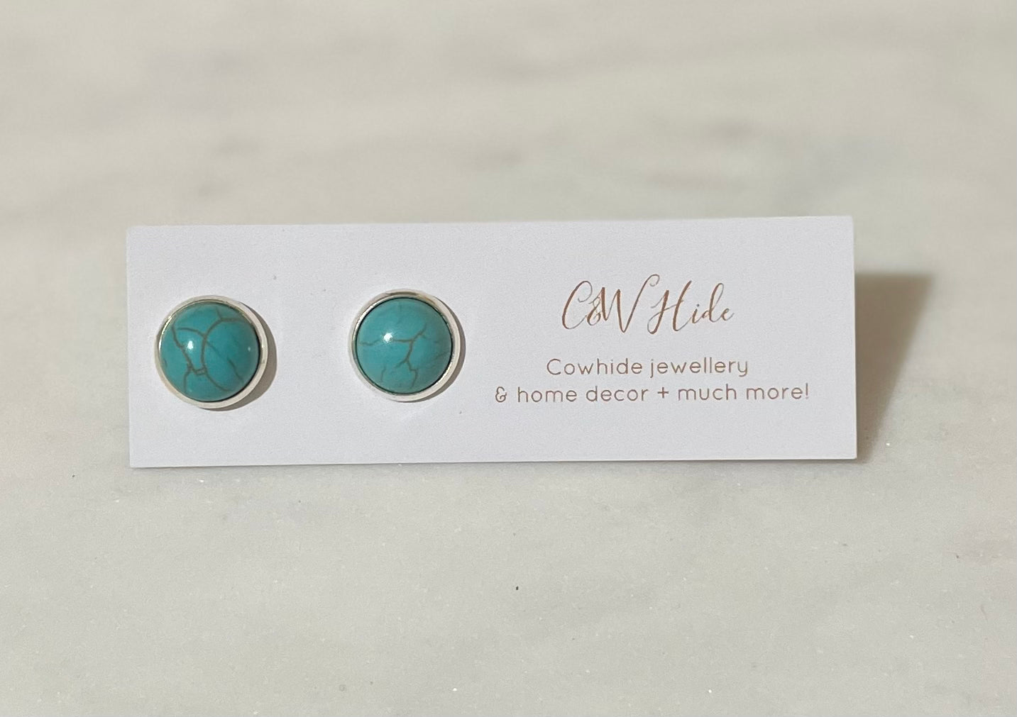 10mm Turquoise Stud