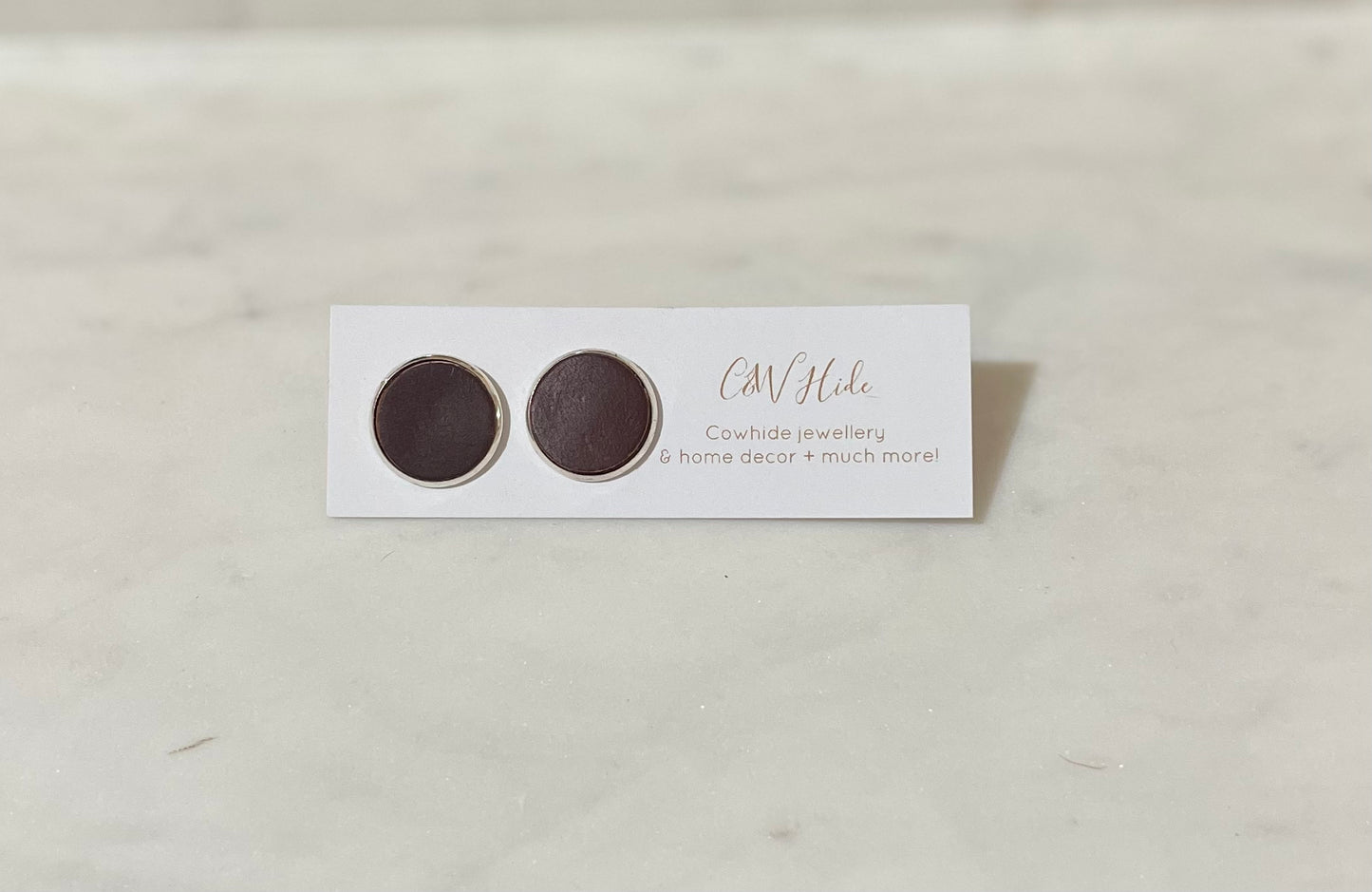 14mm leather stud