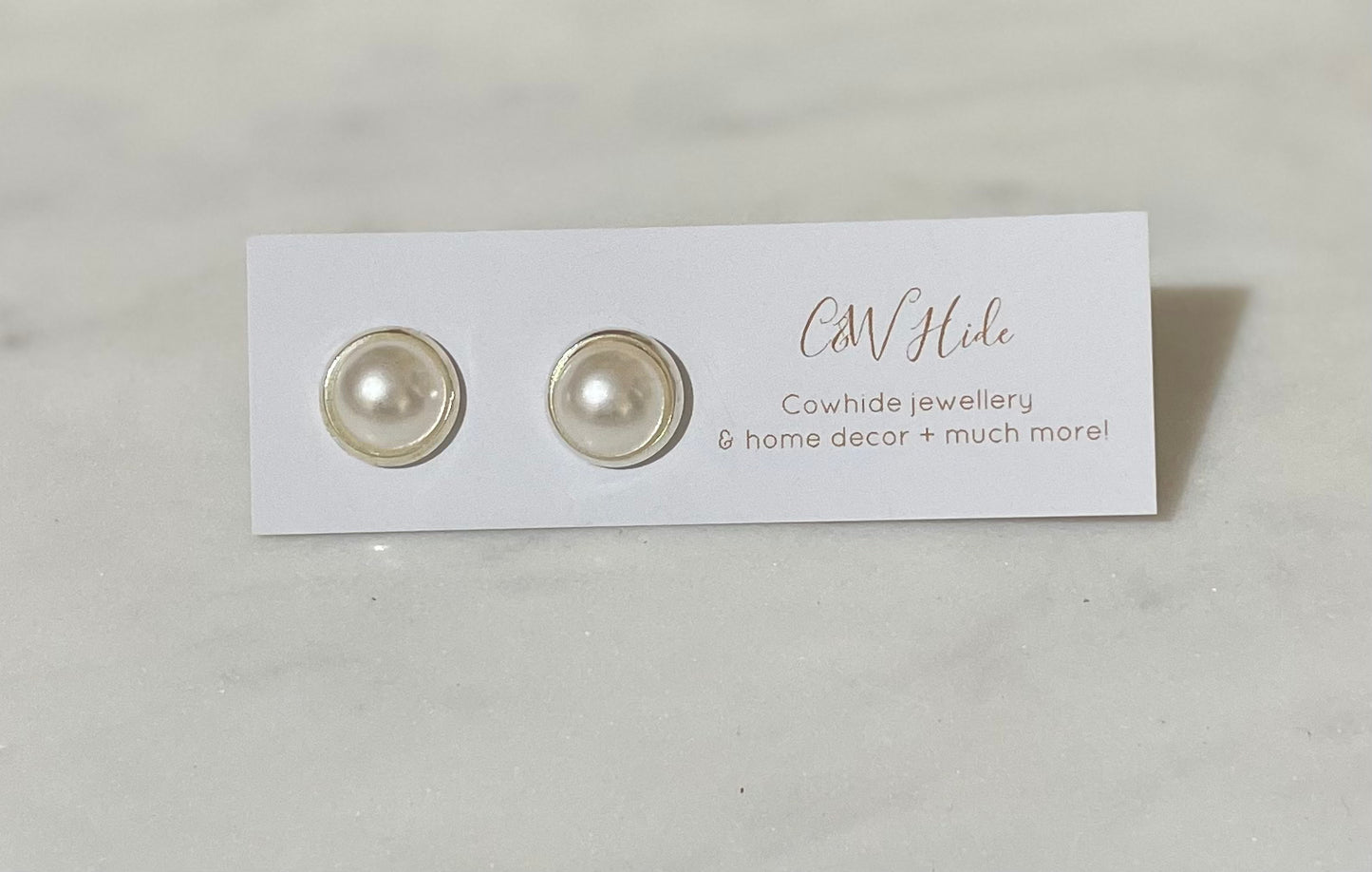 10mm Pearl Stud