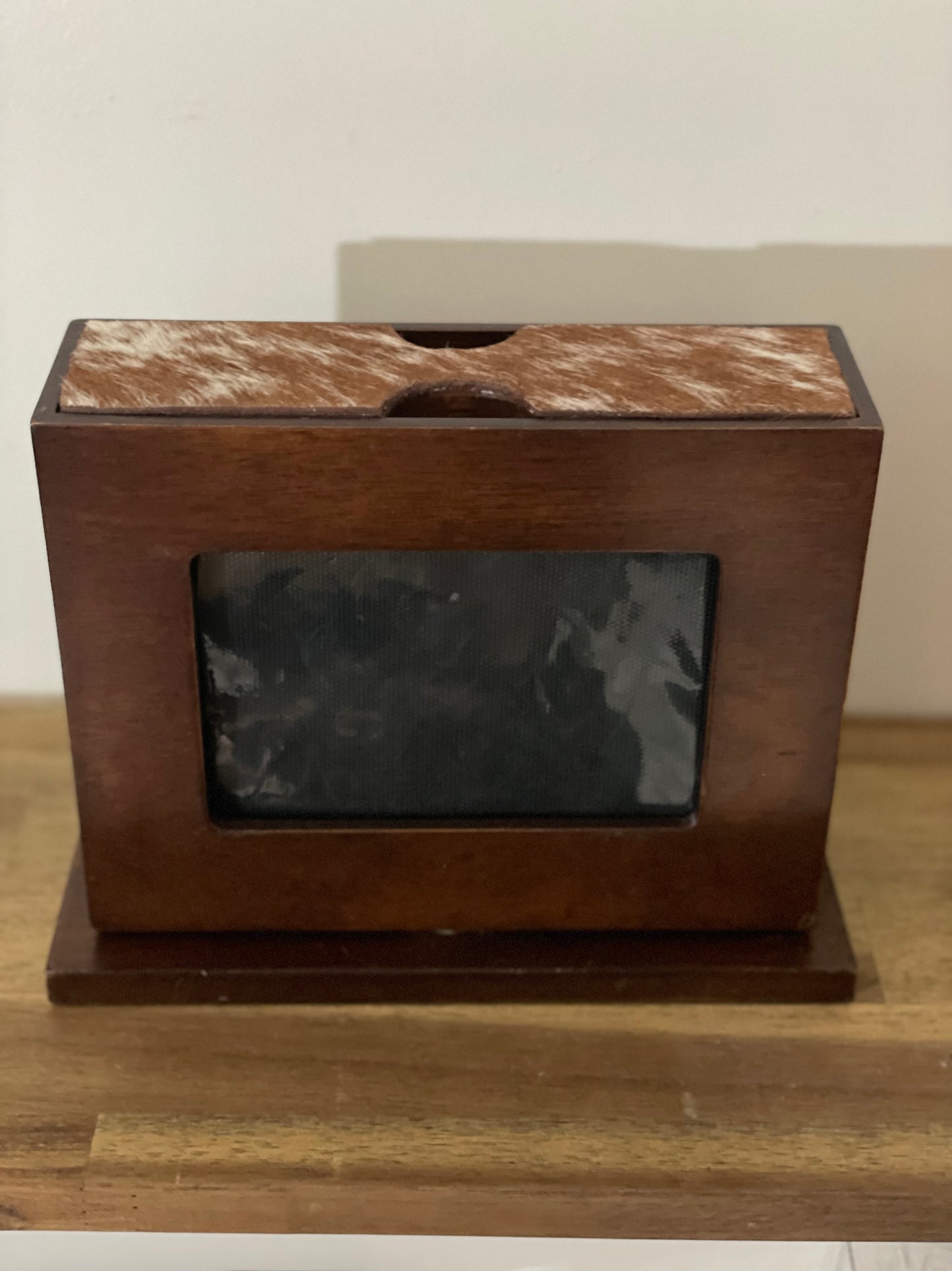 Cowhide Multi photo, photo frame