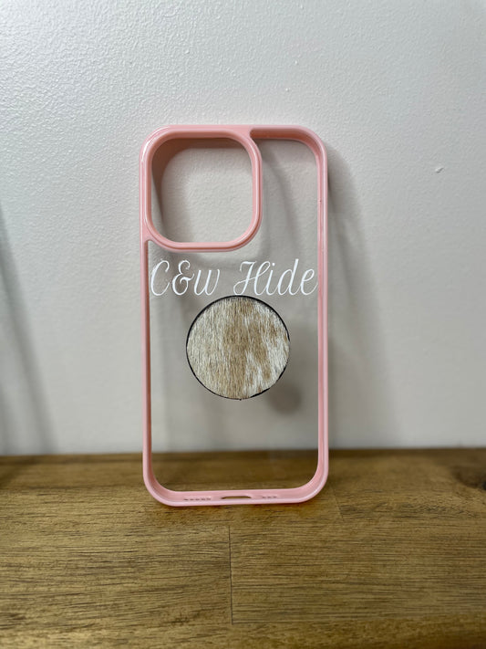 iPhone 14PRO phone case with hide popsocket